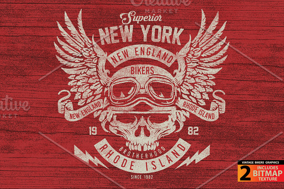 BIKERS BROTHERHOOD in Illustrations - product preview 2