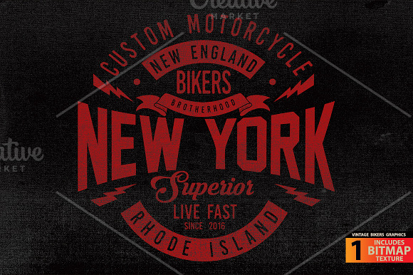 BIKERS BROTHERHOOD in Illustrations - product preview 4