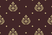 Pattern seamless baroque style