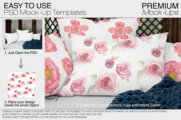 Pillows in Product Mockups - product preview 6