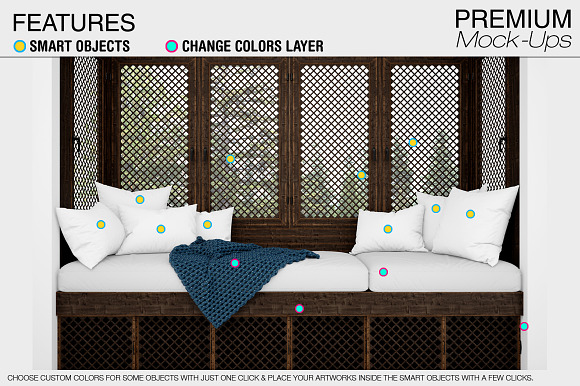 Pillows in Product Mockups - product preview 7