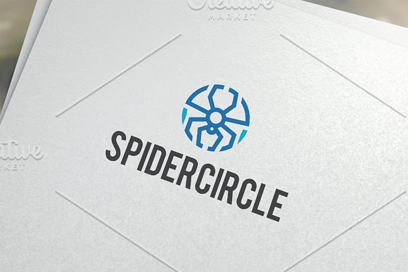 Spider Circle Logo Design in Logo Templates - product preview 2