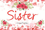 Sister font