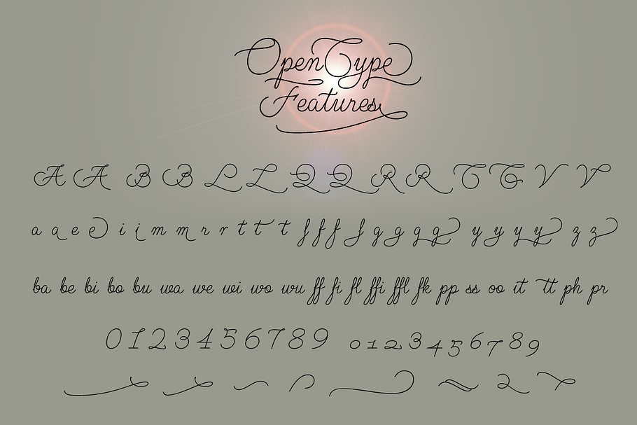 Digatte in Script Fonts - product preview 8