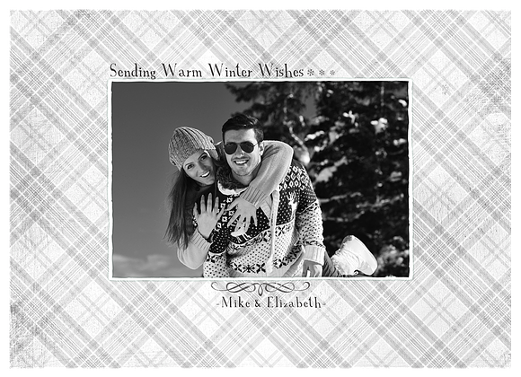 Christmas Photo Card  17-03 in Card Templates - product preview 2
