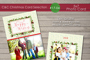 Christmas Photo Card 17-04
