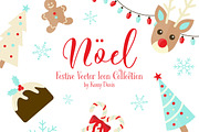 'Noel' Holiday Icon Collection