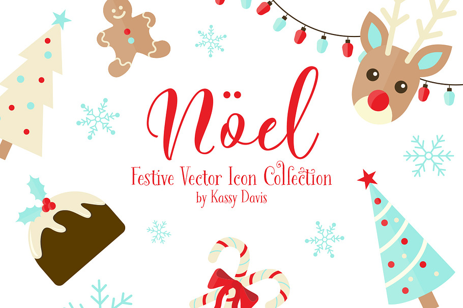 'Noel' Holiday Icon Collection in Holiday Icons - product preview 8