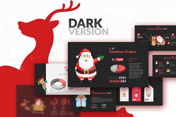 Christmas Asset - Powerpoint  in PowerPoint Templates - product preview 4