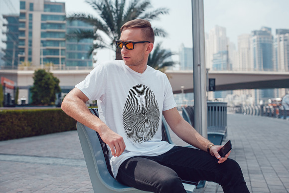 Men's T-Shirt Mock-Up Vol.5 2017 in Product Mockups - product preview 13