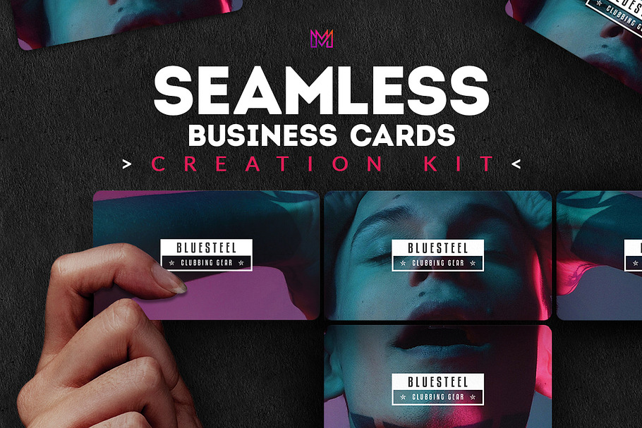 Seamless Business Cards Creation Kit