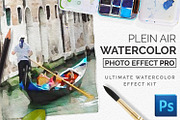 PleinAir Watercolor Photo Effect Kit