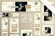 Banners Pack | Men's Fashion