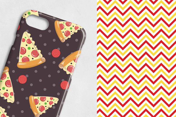 PIZZA PARTY Pattern collection in Patterns - product preview 3