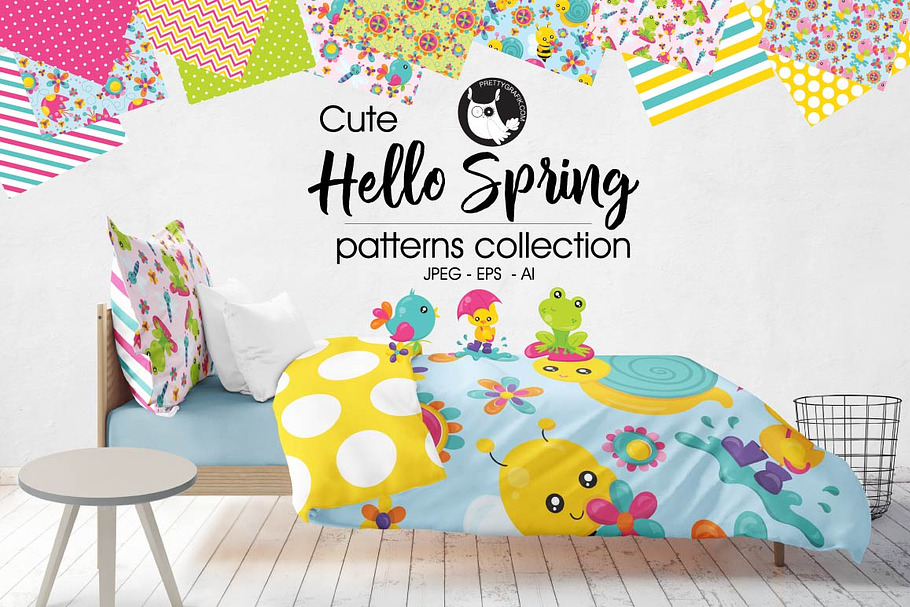 HELLO SPRING Pattern collection in Patterns - product preview 8