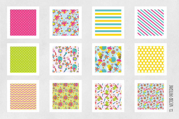 HELLO SPRING Pattern collection in Patterns - product preview 4
