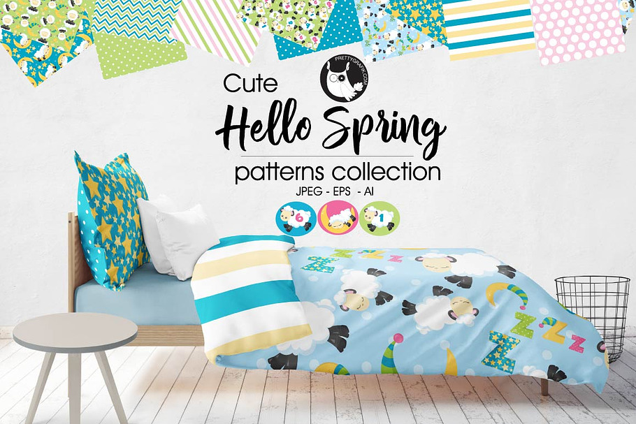 COUNTING SHEEP Pattern collection in Patterns - product preview 8