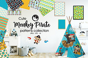 MONKEY PIRATE Pattern collection