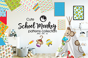 SCHOOL MONKEY  Pattern collection