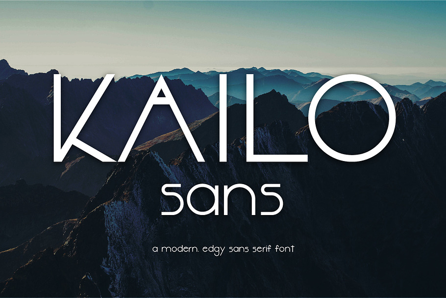 Kailo Sans in Sans-Serif Fonts - product preview 8