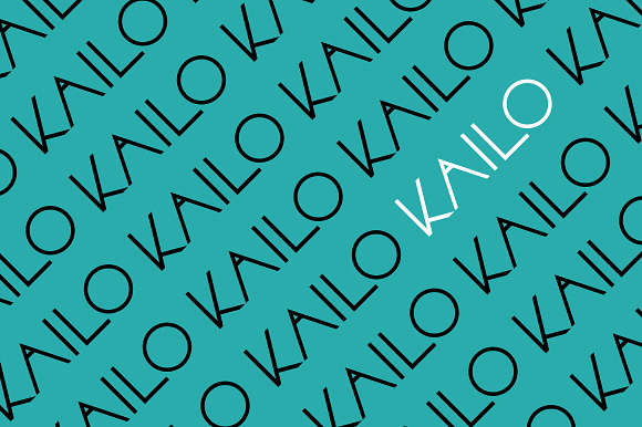 Kailo Sans in Sans-Serif Fonts - product preview 4