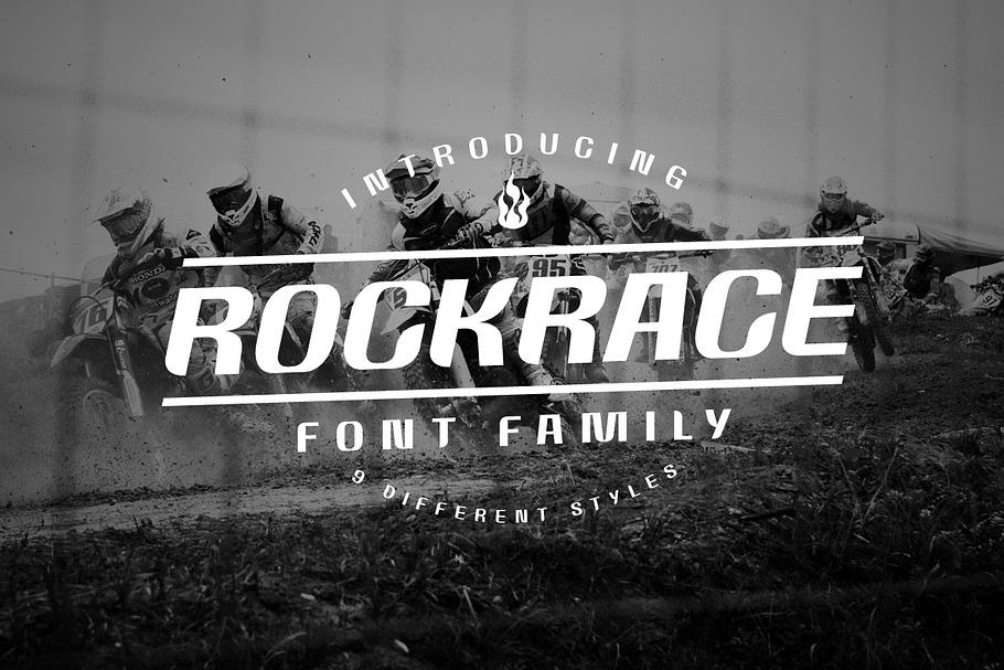 Rockrace Font Family in Display Fonts - product preview 8