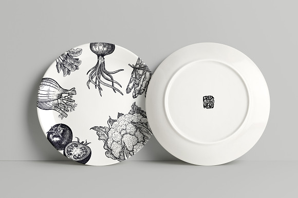 Vegetables and mushrooms. in Illustrations - product preview 2