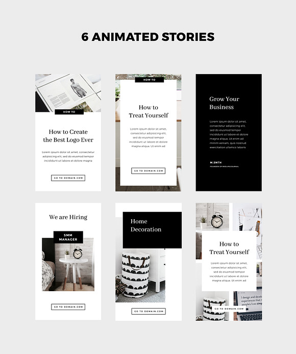 50 Posts & Stories PSD for Instagram in Instagram Templates - product preview 8