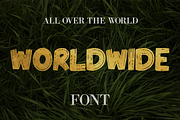 Worldwide Font - 50% Off