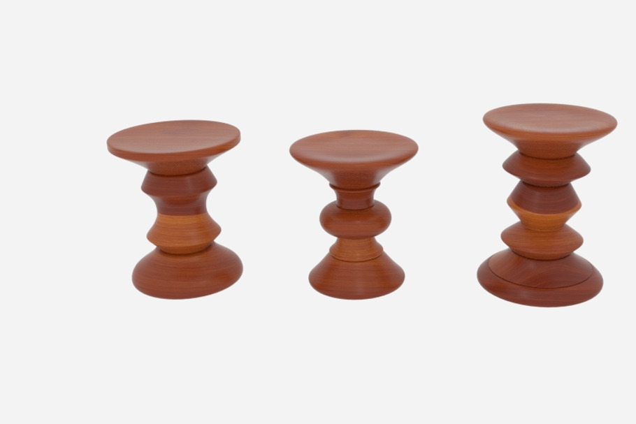 Eamesreg Walnut Stool in Furniture - product preview 8