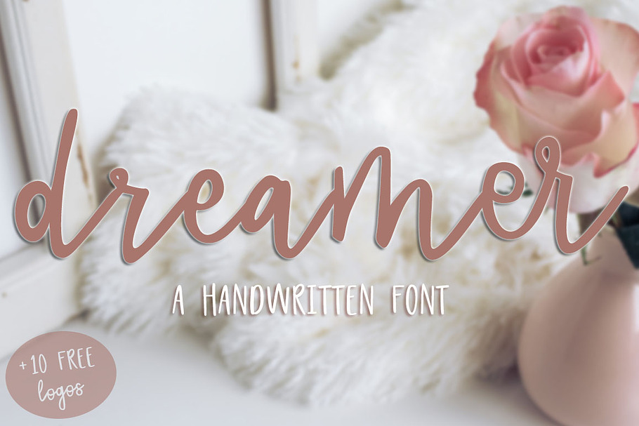 Dreamer Script + 10 Free Logos in Script Fonts - product preview 8