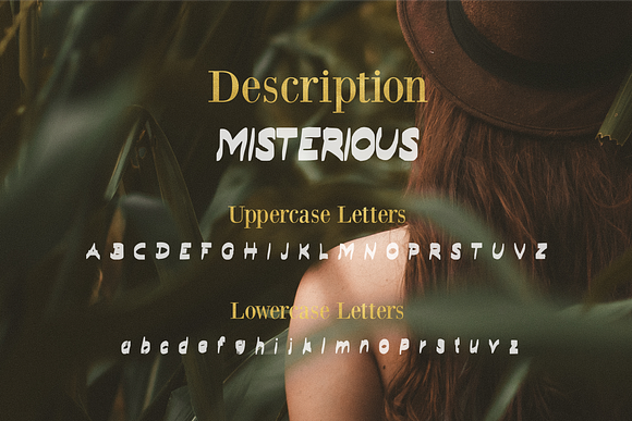Misterious Font - 50% Off in Display Fonts - product preview 3