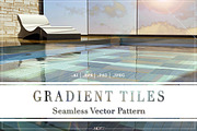 Gradient Tiles | Vector Pattern