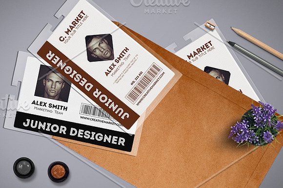 Multipurpose ID Badge in Card Templates - product preview 4