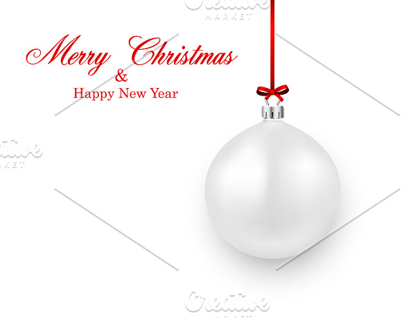 Two Merry Christmas & New Year cards in Card Templates - product preview 1