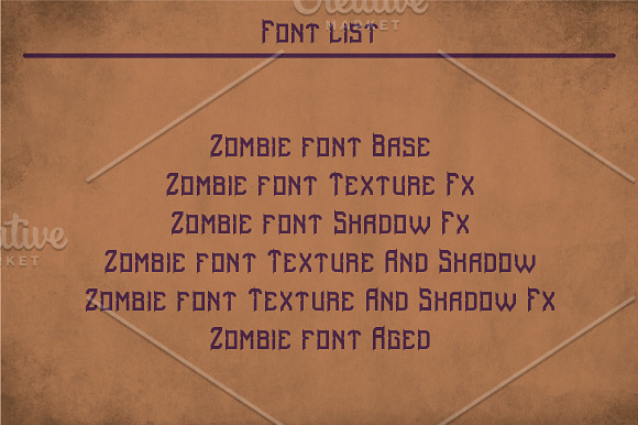 Zombie Modern Label Typeface in Display Fonts - product preview 5