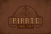 Pirate Modern Label Typeface