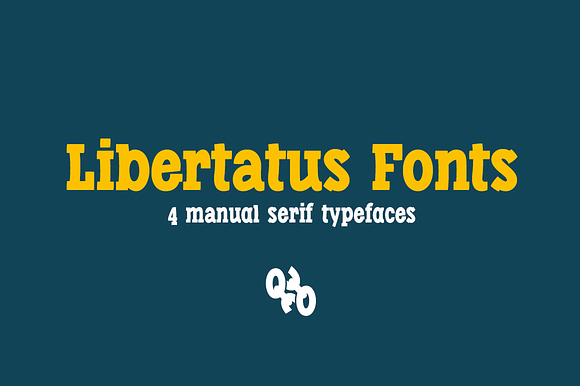 Libertatus fonts in Slab Serif Fonts - product preview 4