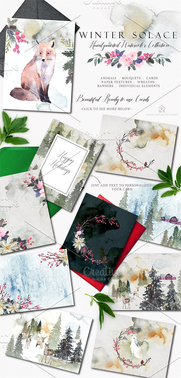 Winter Solace in Illustrations - product preview 2