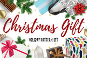 Christmas Gift ❄ Holiday Pattern Set