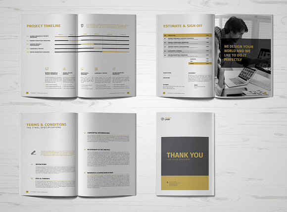 Proposal in Brochure Templates - product preview 4