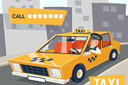 Cab taxi driver