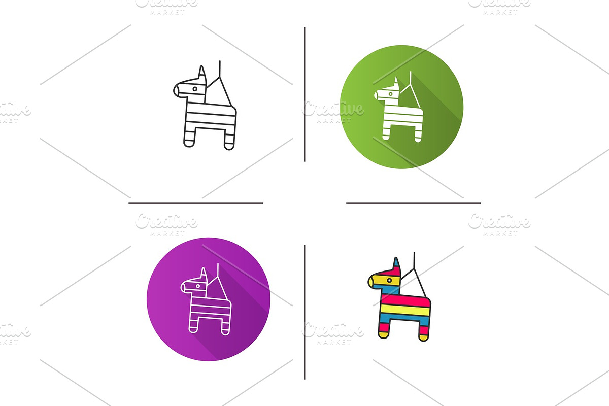 Pinata icon in Graphics - product preview 8