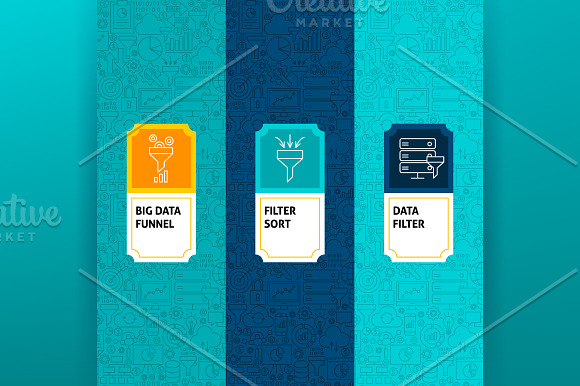 Data Filter Line Tile Patterns in Patterns - product preview 4