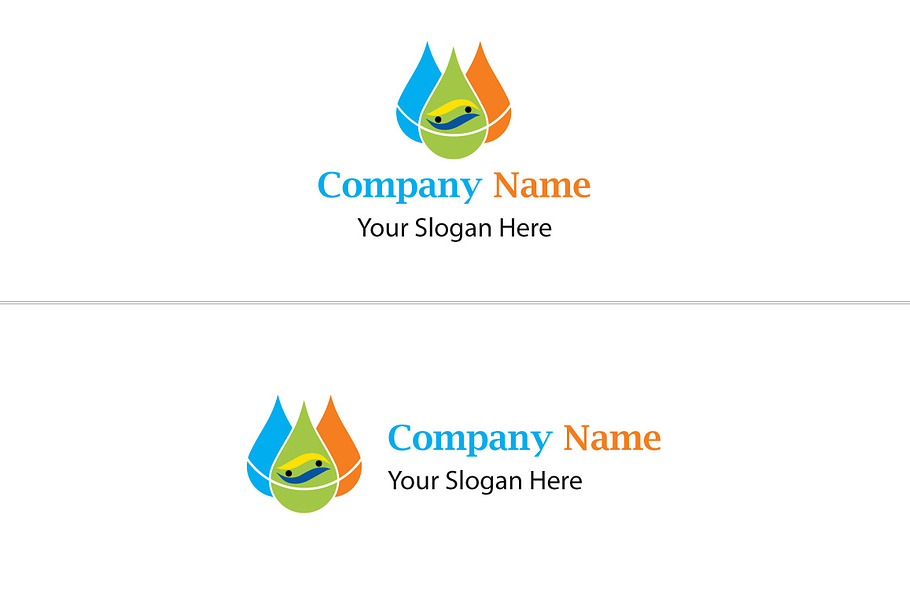 Drop Abstract Logo in Logo Templates - product preview 8