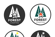 Logo Forest camping