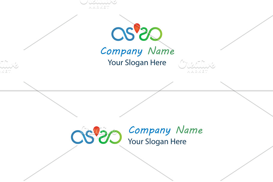 Snake Love Abstract Logo in Logo Templates - product preview 8