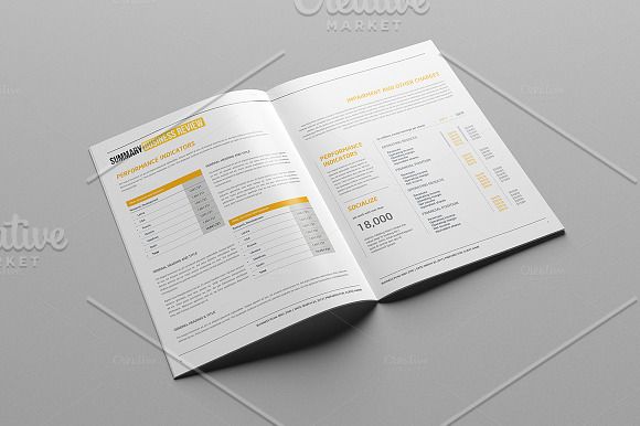 Business Plan Template in Stationery Templates - product preview 5