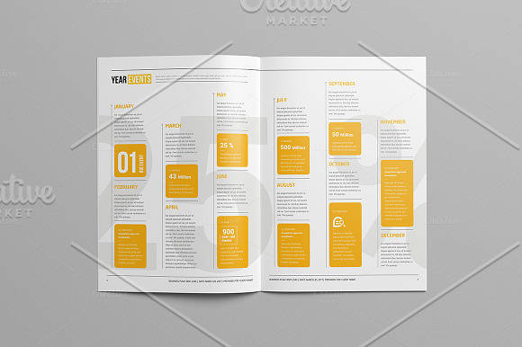 Business Plan Template in Stationery Templates - product preview 6