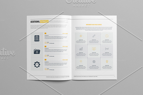 Business Plan Template in Stationery Templates - product preview 10